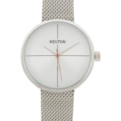 Montre Kelton Vinyle Argent - (Édition Limitée)