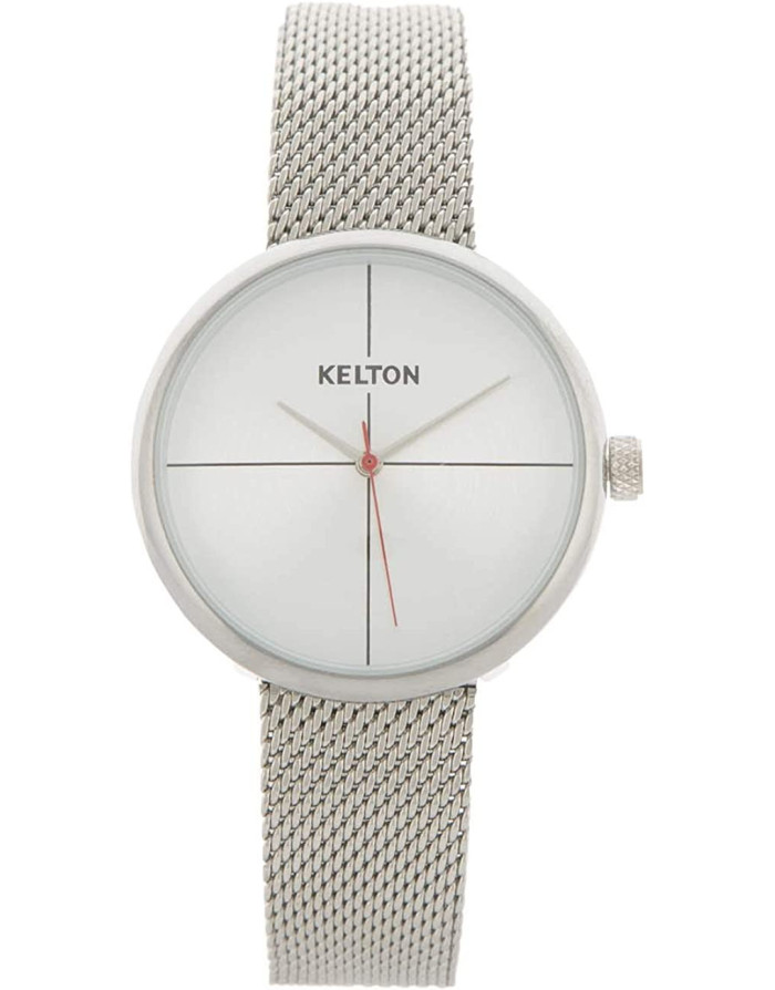 Montre Kelton Vinyle Argent - (Édition Limitée)
