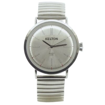Montre Kelton Metallic Chrome Elastic