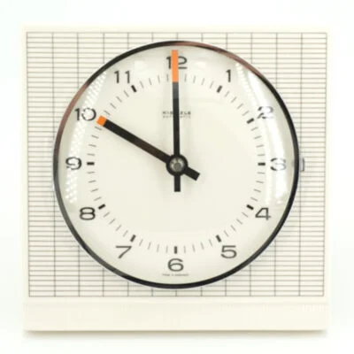 Cette horloge est neuve… pourtant elle date des années 60 ! Horloge vintage ceramique kienzle retro