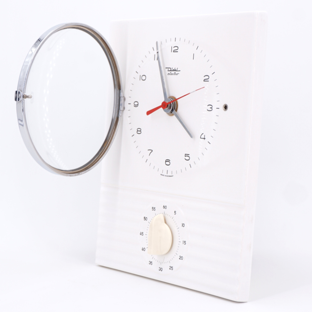 Horloge Murale Blanche Avec minuteur Diehl – Image 3