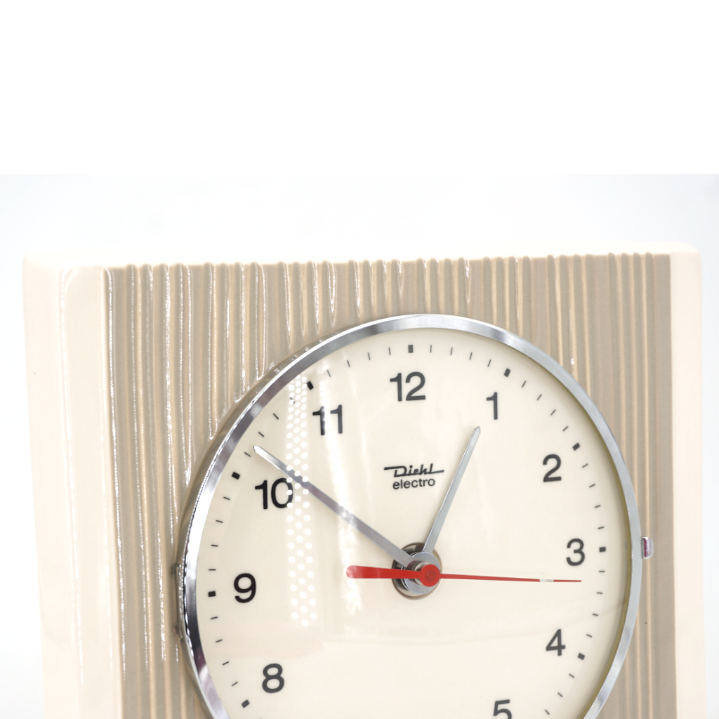 Horloge Murale Brune claire Diehl – Image 2