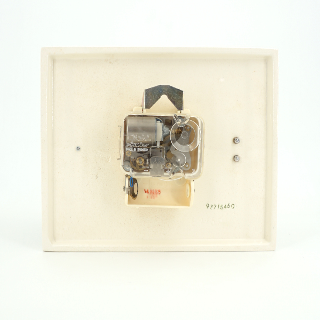 Horloge Murale Diehl Bleue/Gris et Crème – Image 4