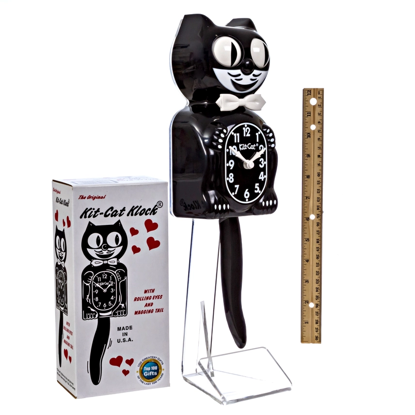 Horloge Kit-Cat Klock Noire (L'Originale) – Image 5