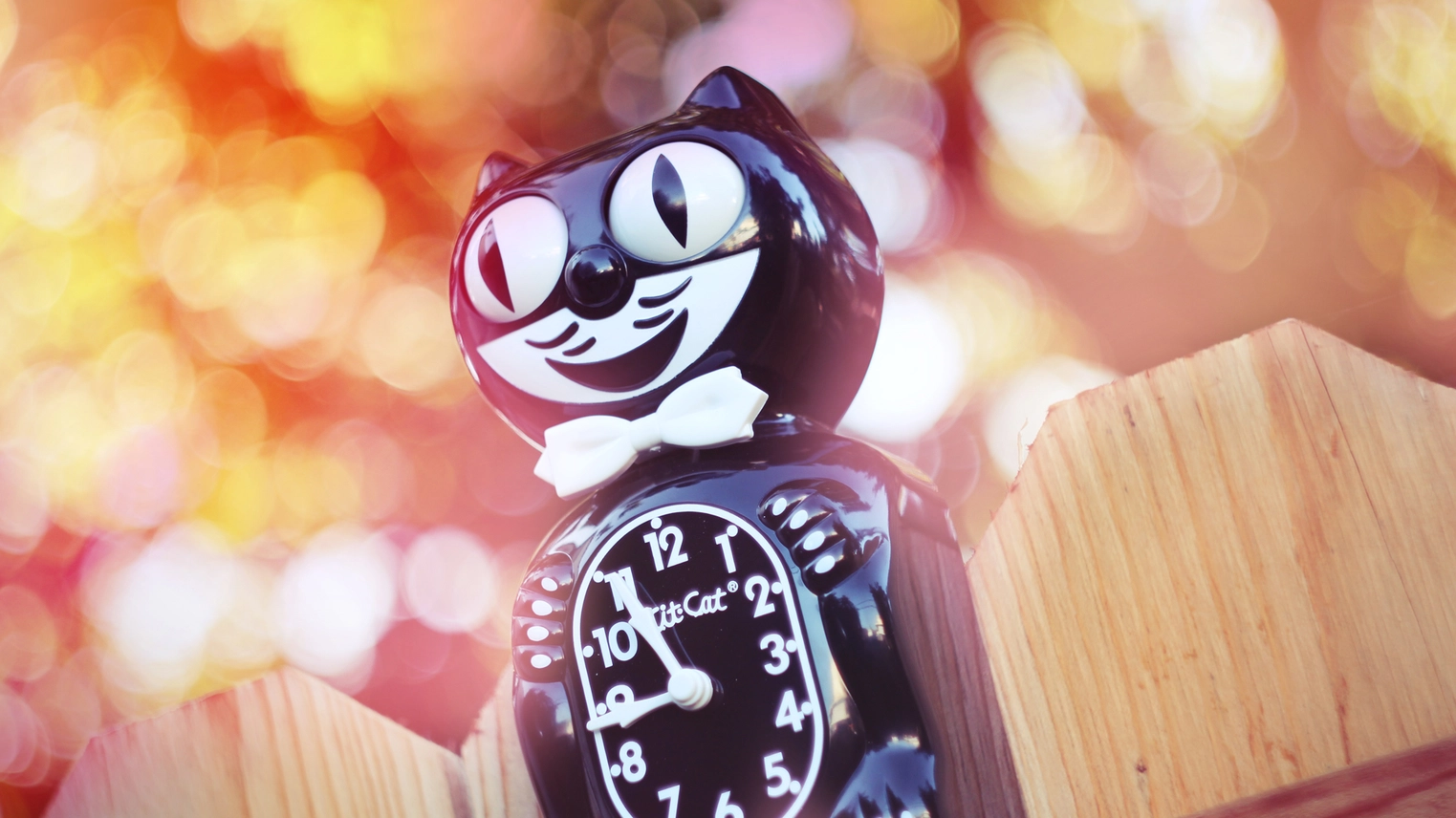 Horloge Kit-Cat Klock Noire (L'Originale) – Image 9