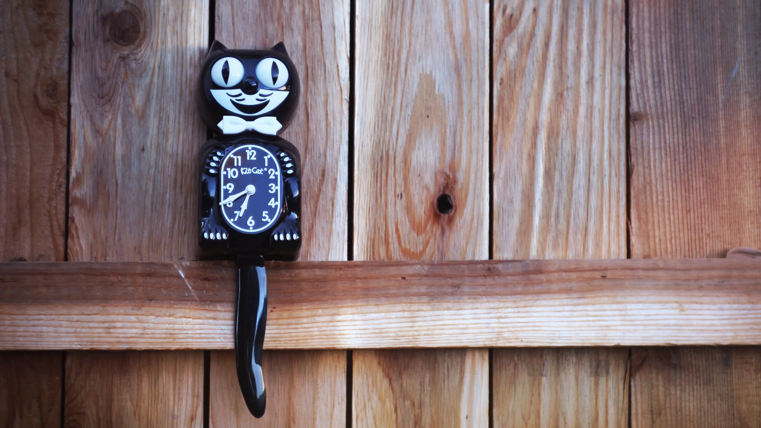 Horloge Kit-Cat Klock Noire (L'Originale) – Image 8