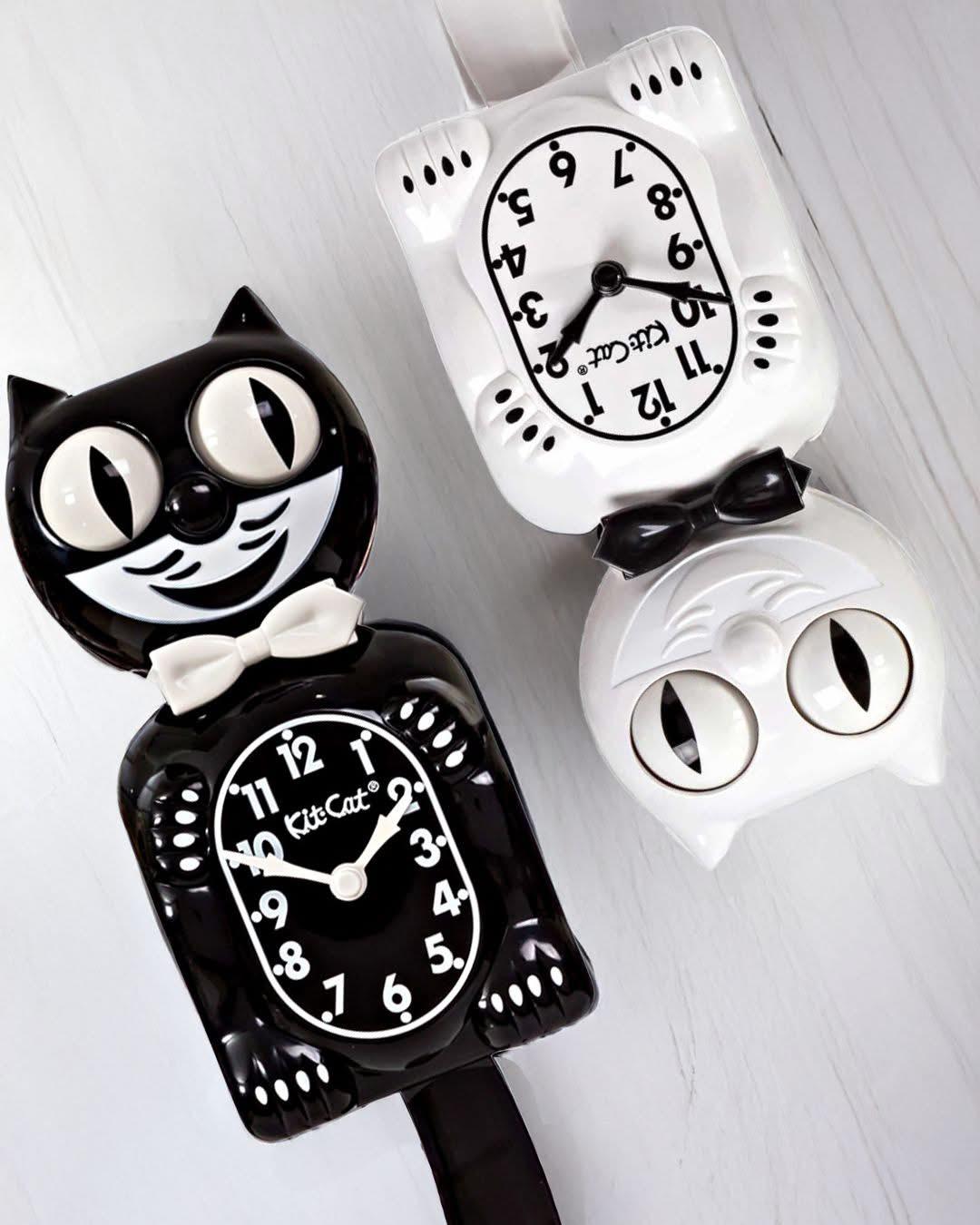 Horloge Kit-Cat Klock Blanche (L'Originale) - (Édition Limitée) – Image 5