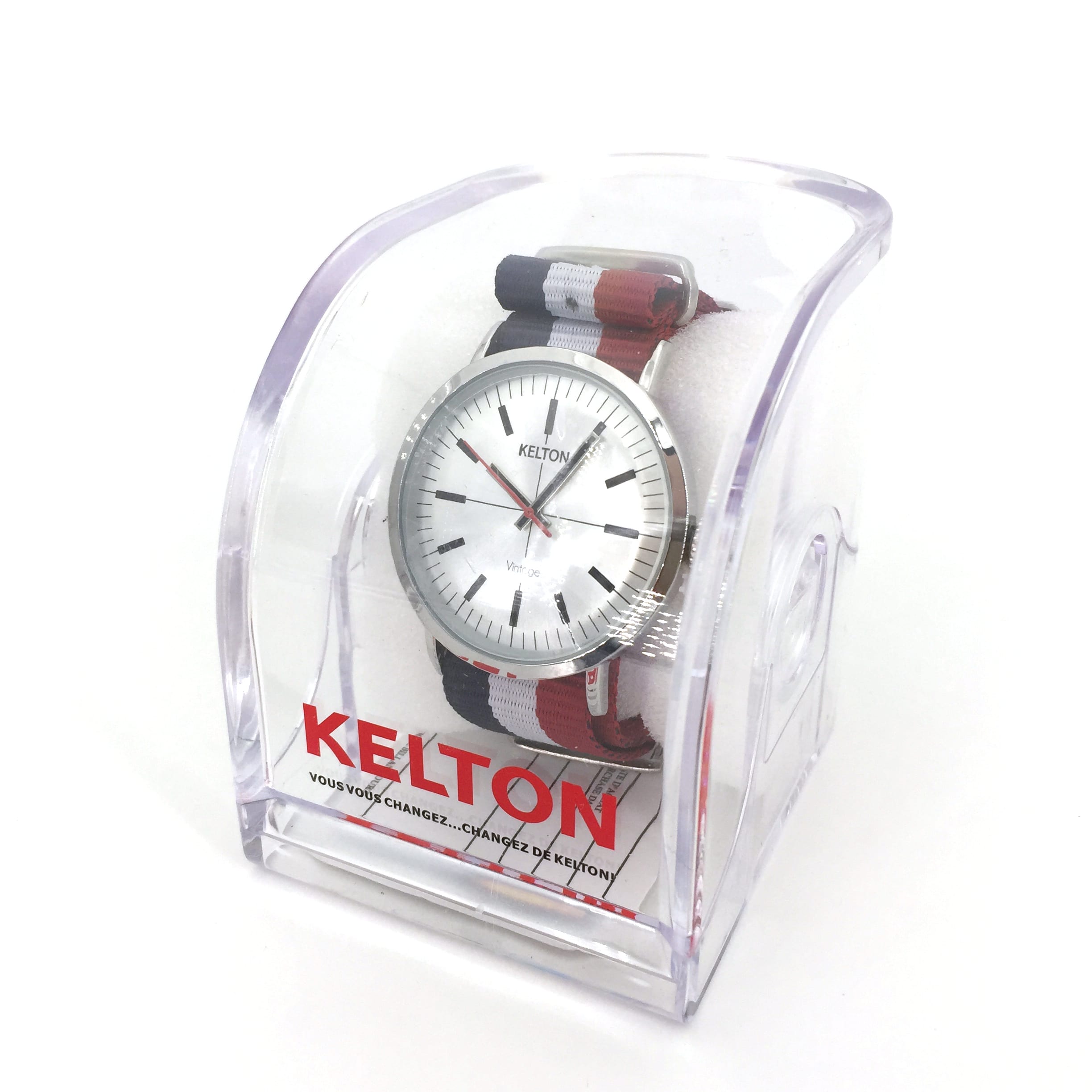 Montre Kelton Vintage La Tricolore - (Édition Limitée - DERNIER MODÈLE) – Image 4
