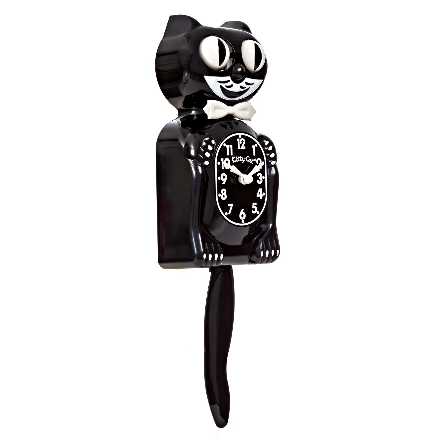 Horloge Kitty-Cat Mini Noire (30 cm) – Image 2