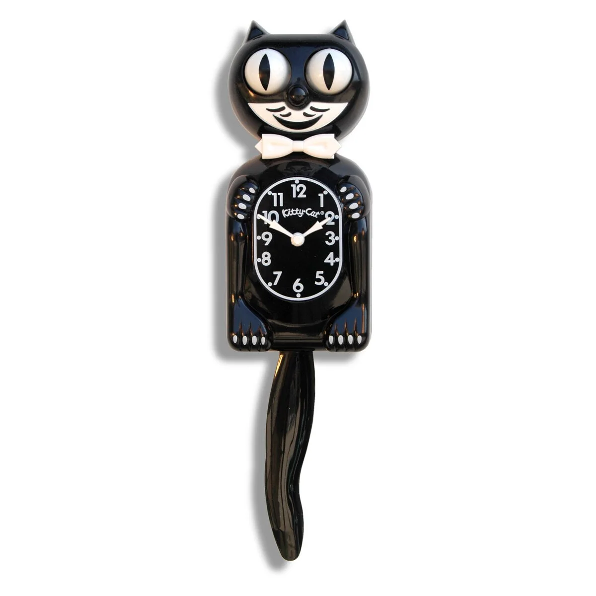 Horloge Kitty-Cat Mini Noire (30 cm)