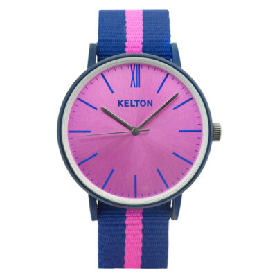 Montre Kelton Idyllic Marine et Fuchsia