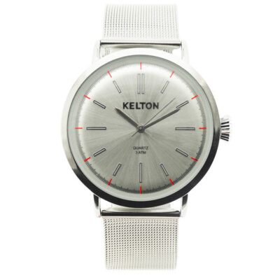 montre kelton metalic chrome