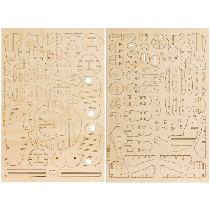 jeu d'enfants, occupation, gorille, singe, bois, puzzle, tempus republic
