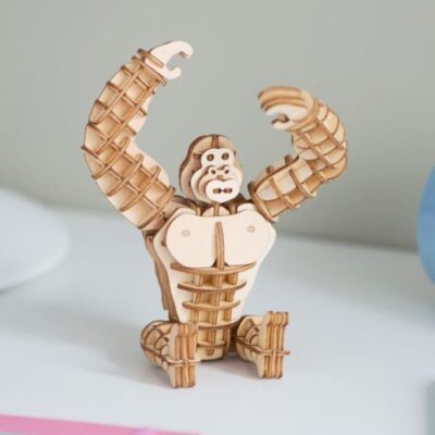 Puzzle 3D Gorille en Bois ( 105 Pièces )