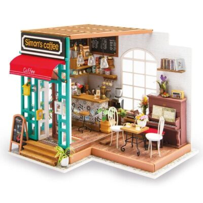 Le Café de Simon maquette mini maison diy