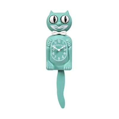Horloge Kitty-Cat Verte