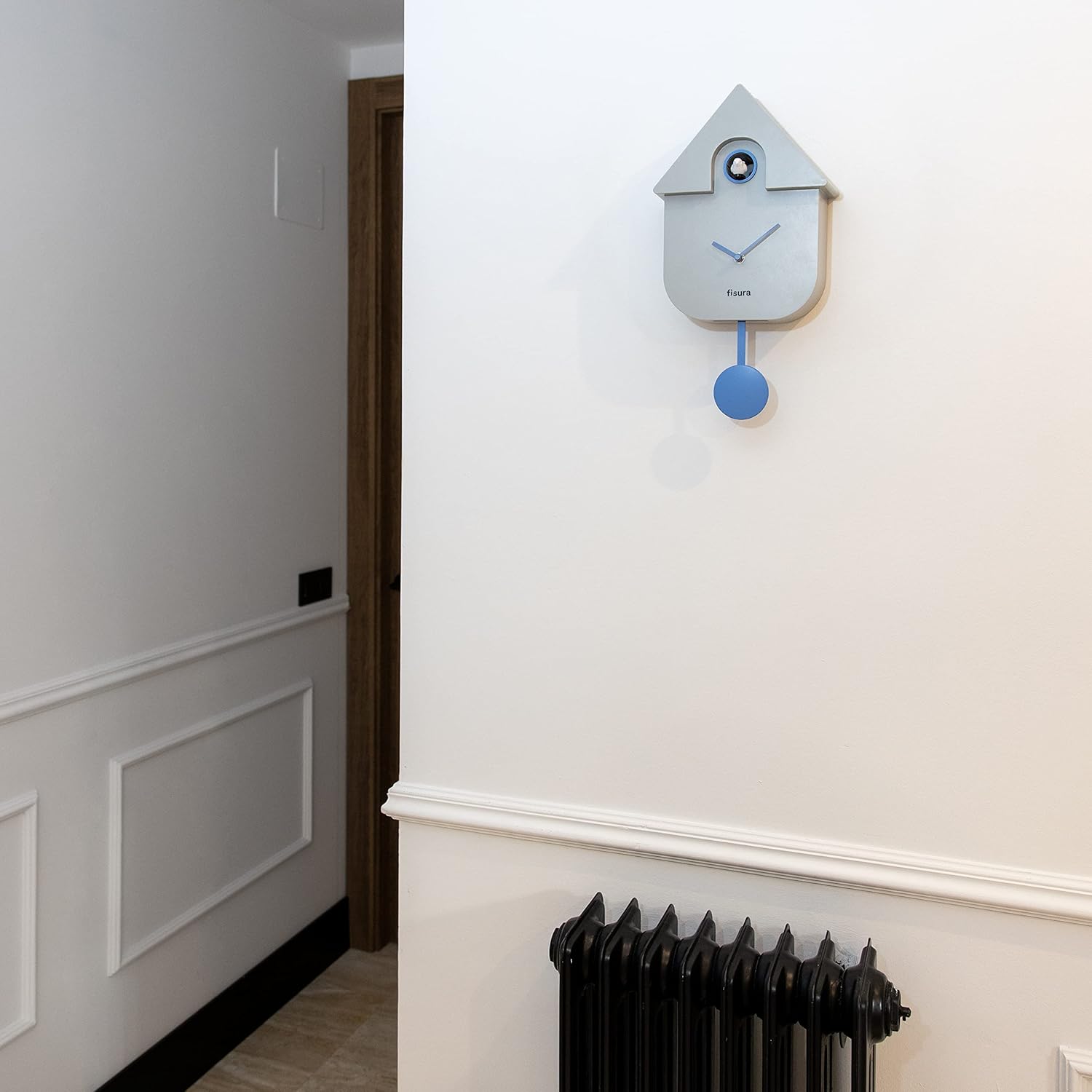 Horloge / Pendule Clock CUCKOO Grise (Fisura) – Image 5