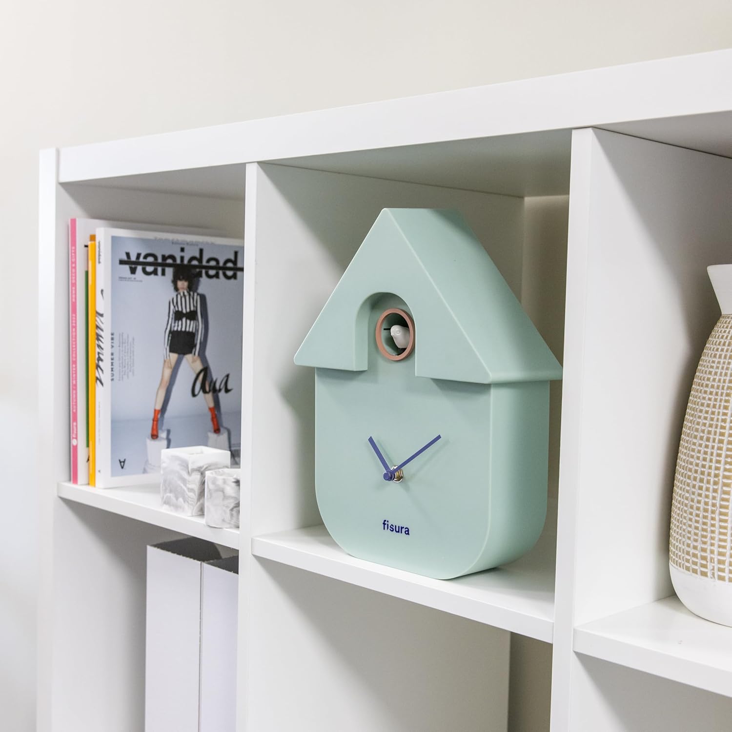 Horloge / Pendule Clock CUCKOO Vert Menthe – Image 4