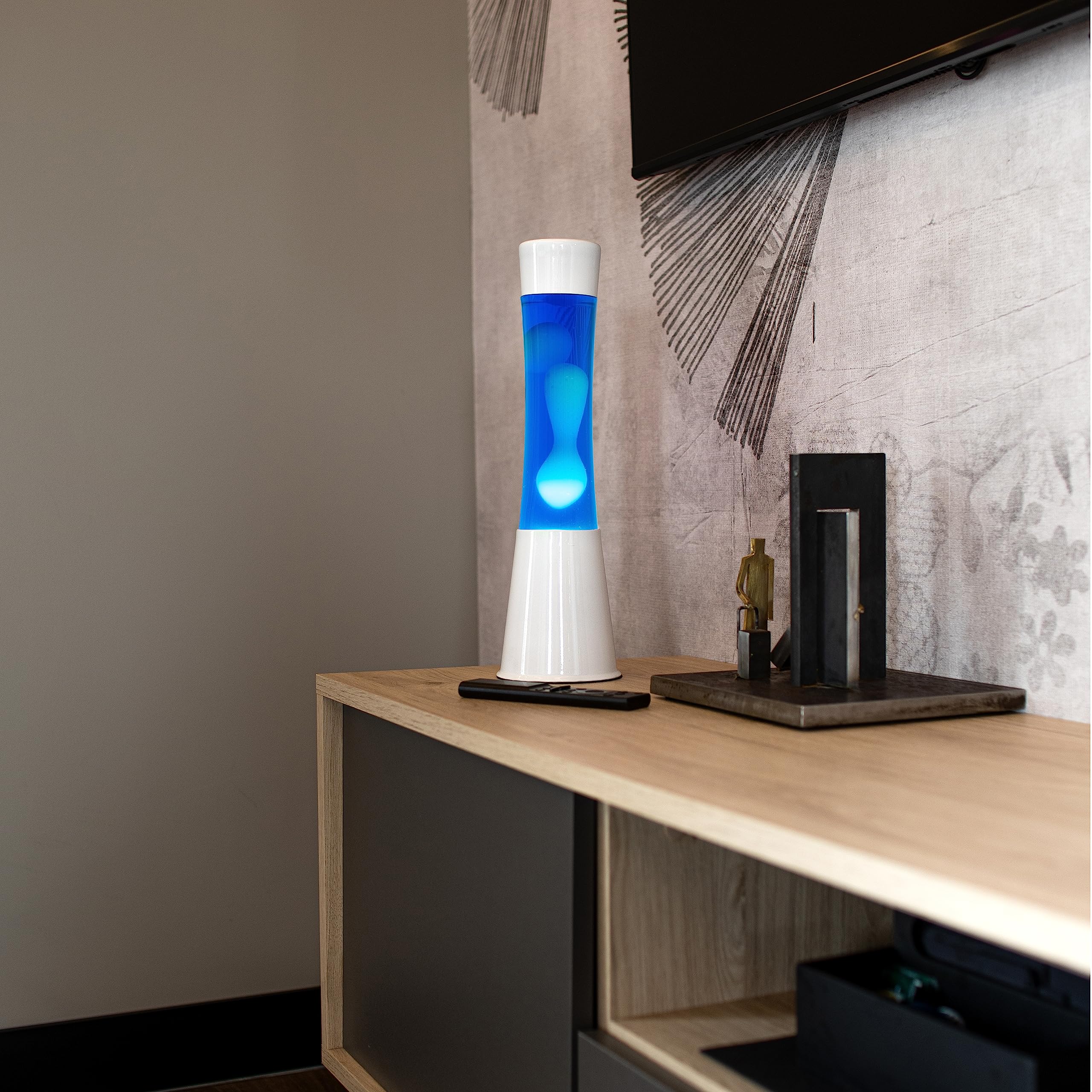 FISURA - Lampe à Lave Blanche et Bleue – Image 6
