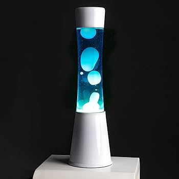 FISURA - Lampe à Lave Blanche et Bleue – Image 4