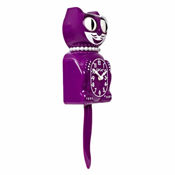 Horloge Kit-Cat Klock Lady Boysenberry - (Édition Limitée) – Image 2