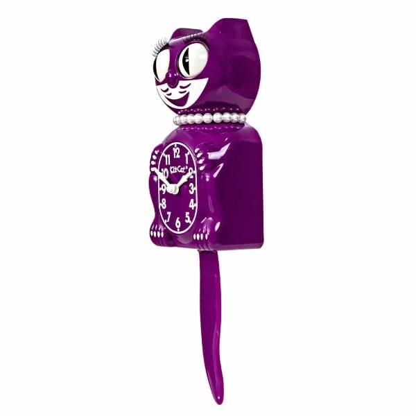 Horloge Kit-Cat Klock Lady Boysenberry - (Édition Limitée) – Image 3