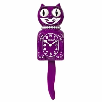 Horloge Kit-Cat Lady Boysenberry