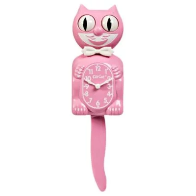 Horloge Kit-Cat Pink Satin