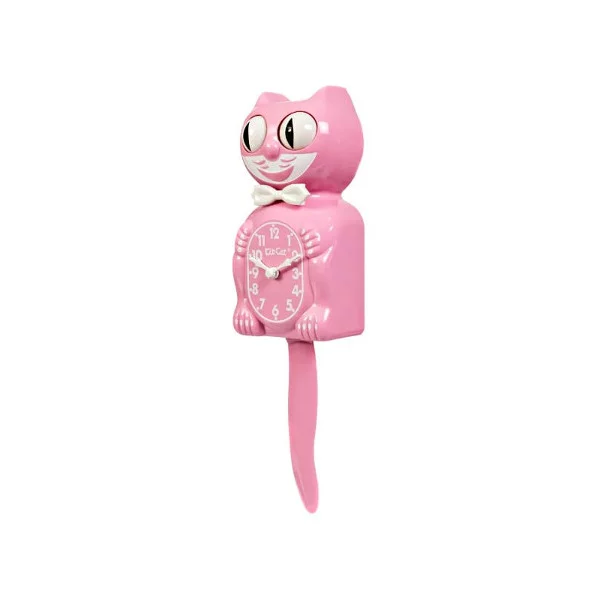 Horloge Kitty-Cat Klock Pink Satin (30 cm) - (Édition Limitée) – Image 3