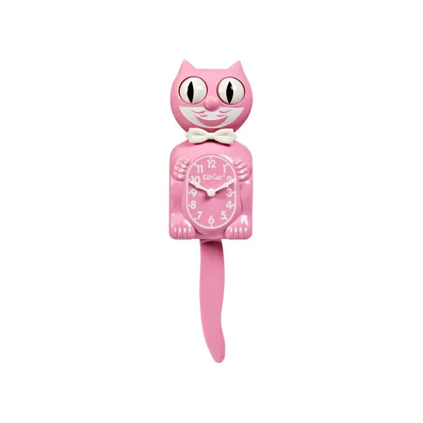Horloge Kitty-Cat Pink Satin
