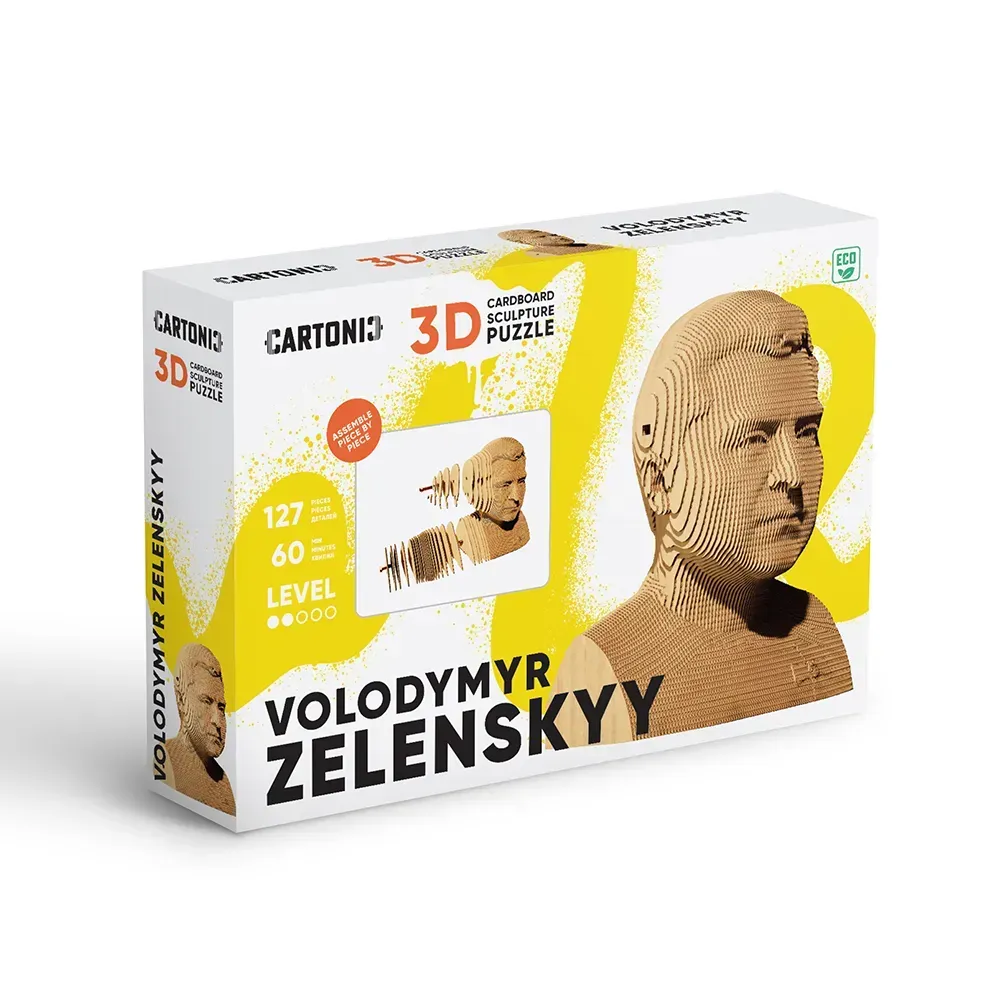 CARTONIC - Puzzle 3D VLODYMYR Zelenskyy – Image 10