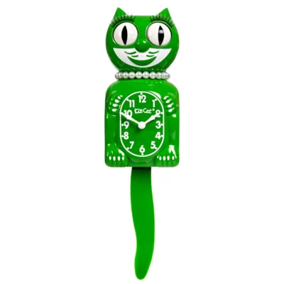 Horloge Kit-Cat Klock Lady Classic Green (Édition Limitée)