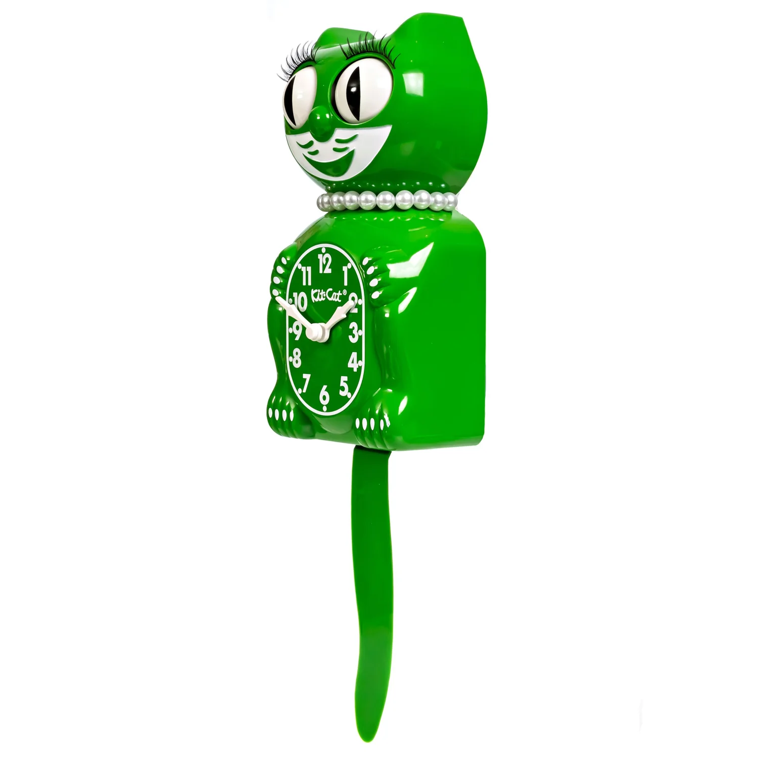 Horloge Kit-Cat Klock Lady Classic Green (Édition Limitée) – Image 3
