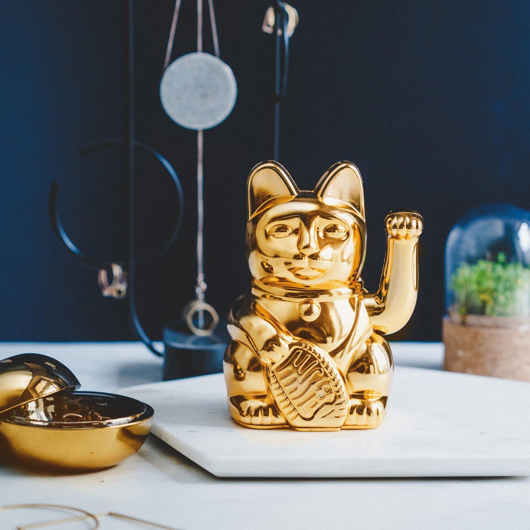 Chat Chanceux Or Brillant – Image 2