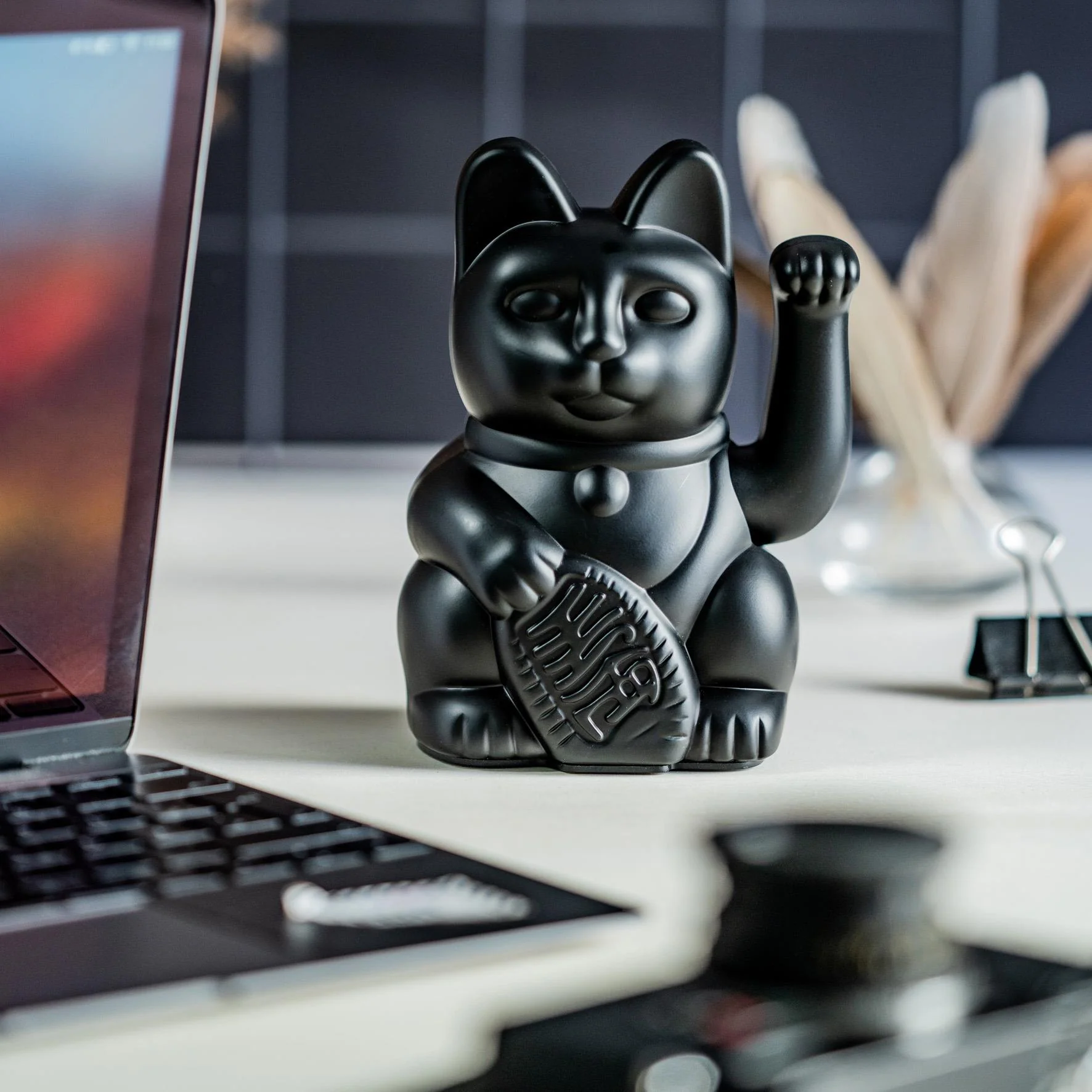 Lucky Cat Noir - Chat Porte-Bonheur - Maneki Neko – Image 3