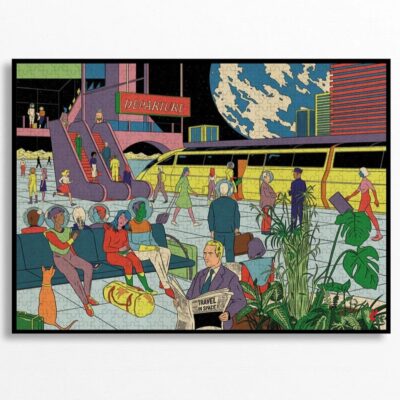 Puzzle 1000 pièces Station de Piece and Love
