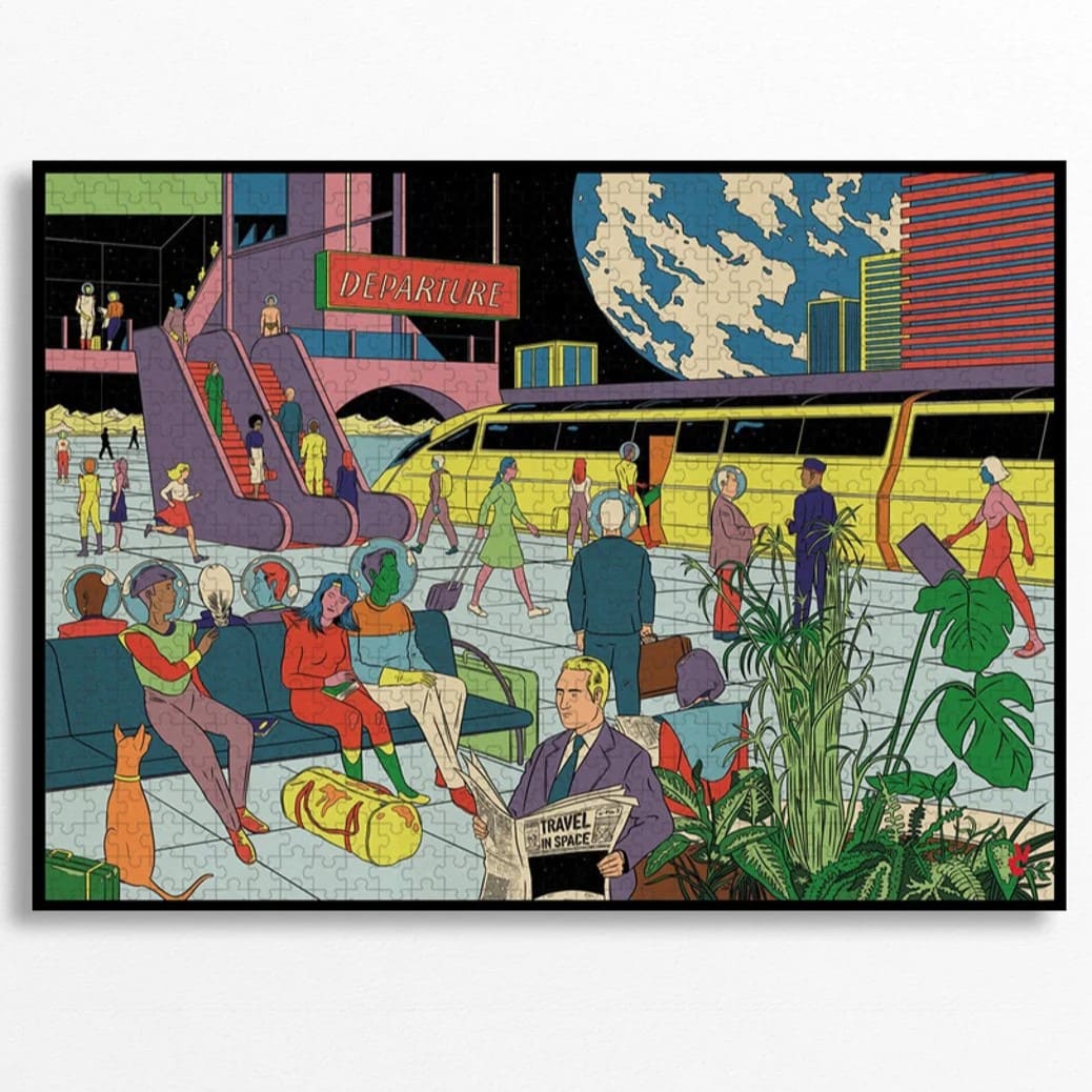 Puzzle 1000 pièces Station de Piece and Love