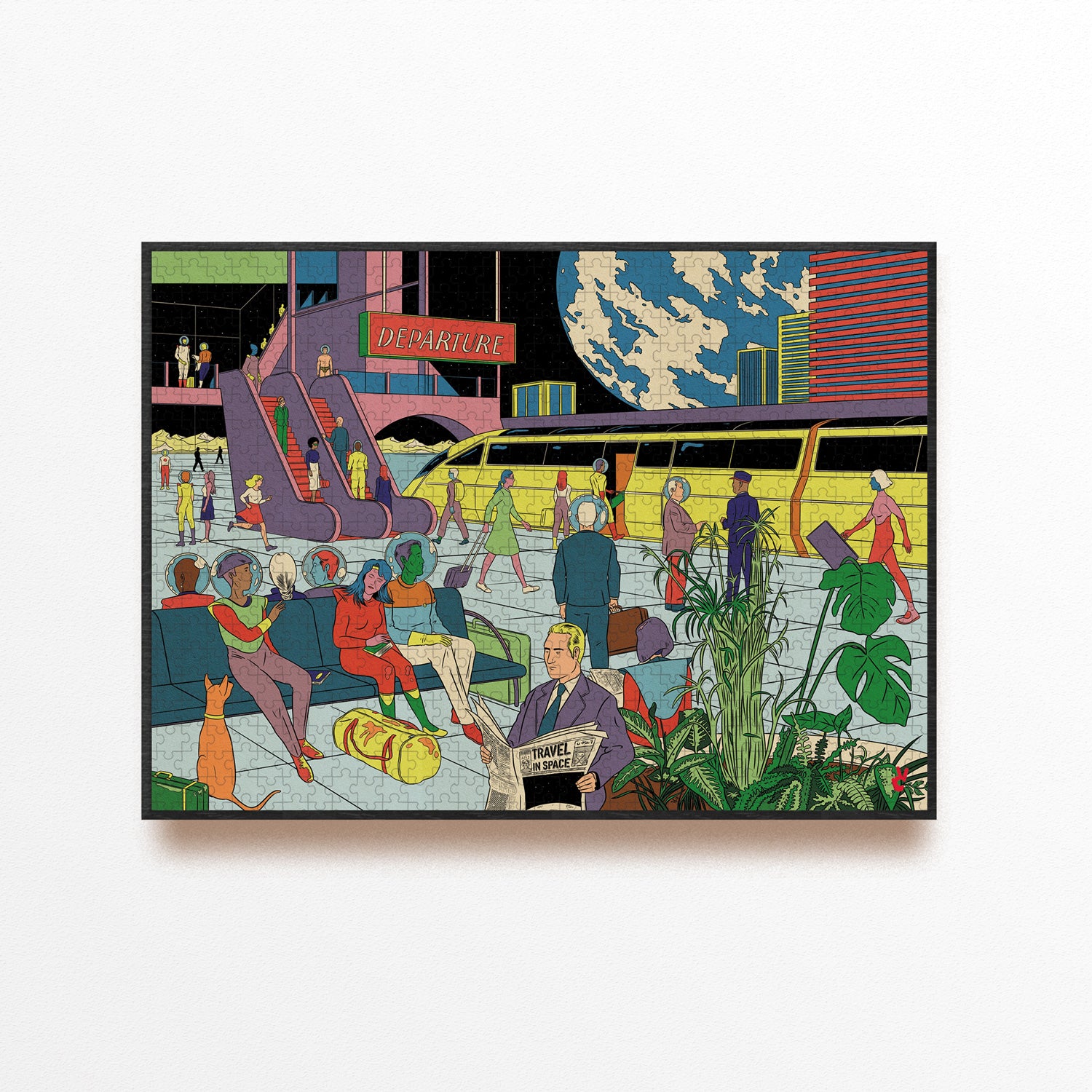 Puzzle Station by Simon Bailly