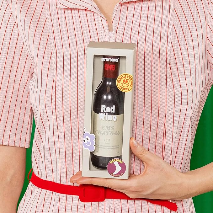 Chaussettes Vin Rouge – Image 3