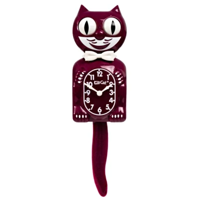 Horloge Kit-Cat Klock Rouge Rubis