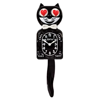 (NOUVEAUTÉ) Horloge Kit-Cat Klock Yeux en Cœur (Édition Limitée)