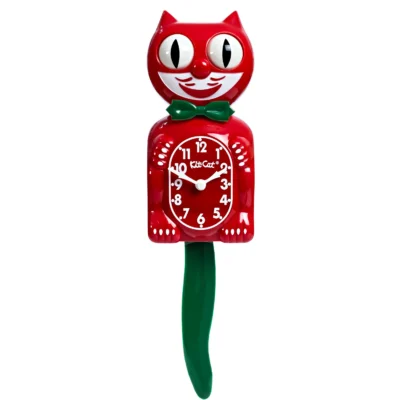 (NOUVEAUTÉ) Horloge Kit-Cat Klock Space Cherry SCARLET (Édition Limitée)