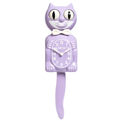 (NOUVEAUTÉ) Horloge Kit-Cat Klock Lilas (Édition Limitée)