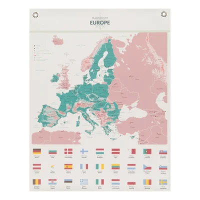 Affiche Murale Scolaire « Planche Europe »