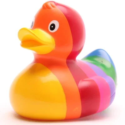 DuckShop - Canard en caoutchouc Arc-En-Ciel n°2 (LGBTQIA+)