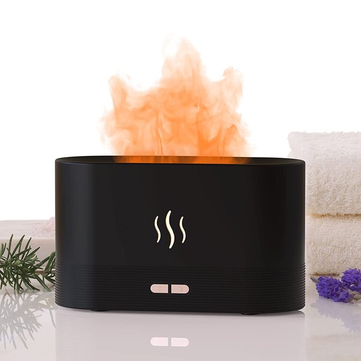 (NOUVEAUTÉ) Diffuseur LED Effet Flamme - Humidificateur d'air et Diffuseur de Senteurs – Image 3