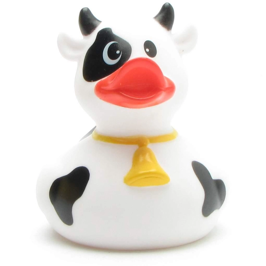 DuckShop - Canard en caoutchouc Vache noire et blanche – Image 4