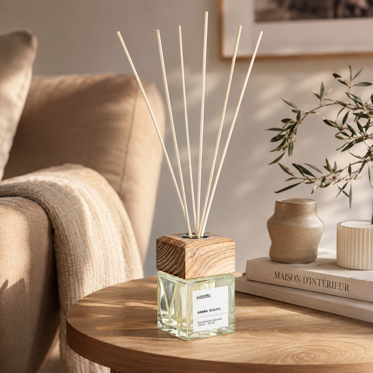 (NOUVEAUTÉ) BIZZOTTO Diffuseur Ambra Rosata (500ml) - (Édition Limitée)
