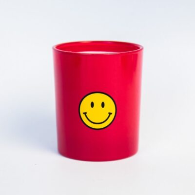 (NOUVEAUTÉ) Bougies Smiley Rose- ExcluJess (Édition Limitée)