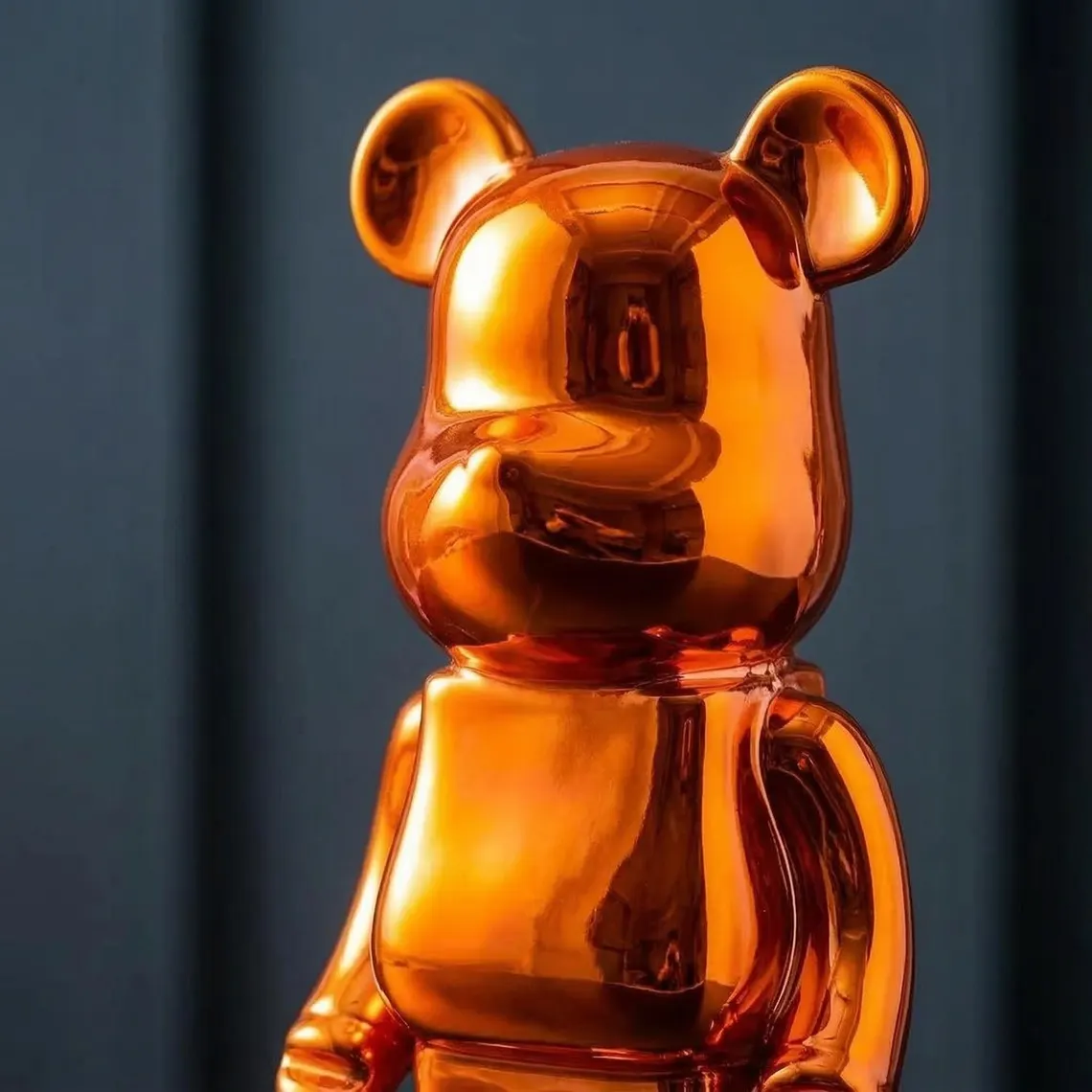 (NOUVEAUTÉ) Figurines Ours en Céramique - ORANGE (22 cm) (Édition Limitée) – Image 4